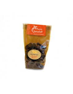 Bonbon Chocolat Noir Bio - fourré à l'Orange