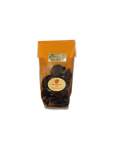 Chocolat Bio Noir Huile Essentielle Mandarine