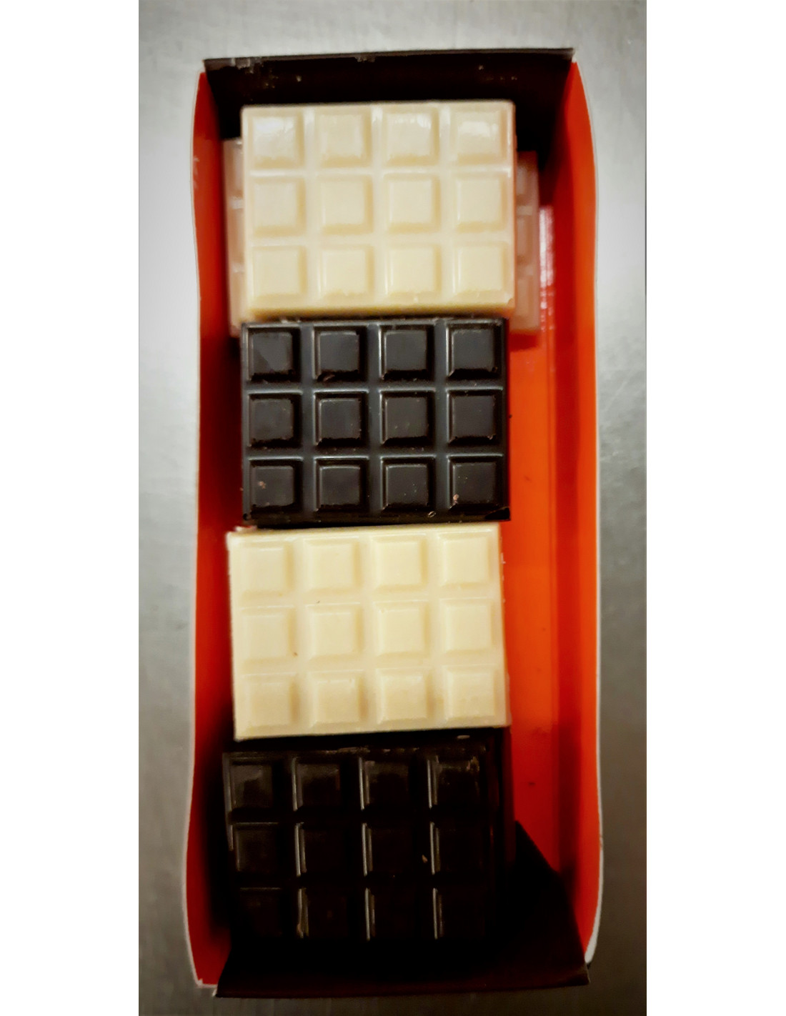 Mini tablettes en chocolat faciles