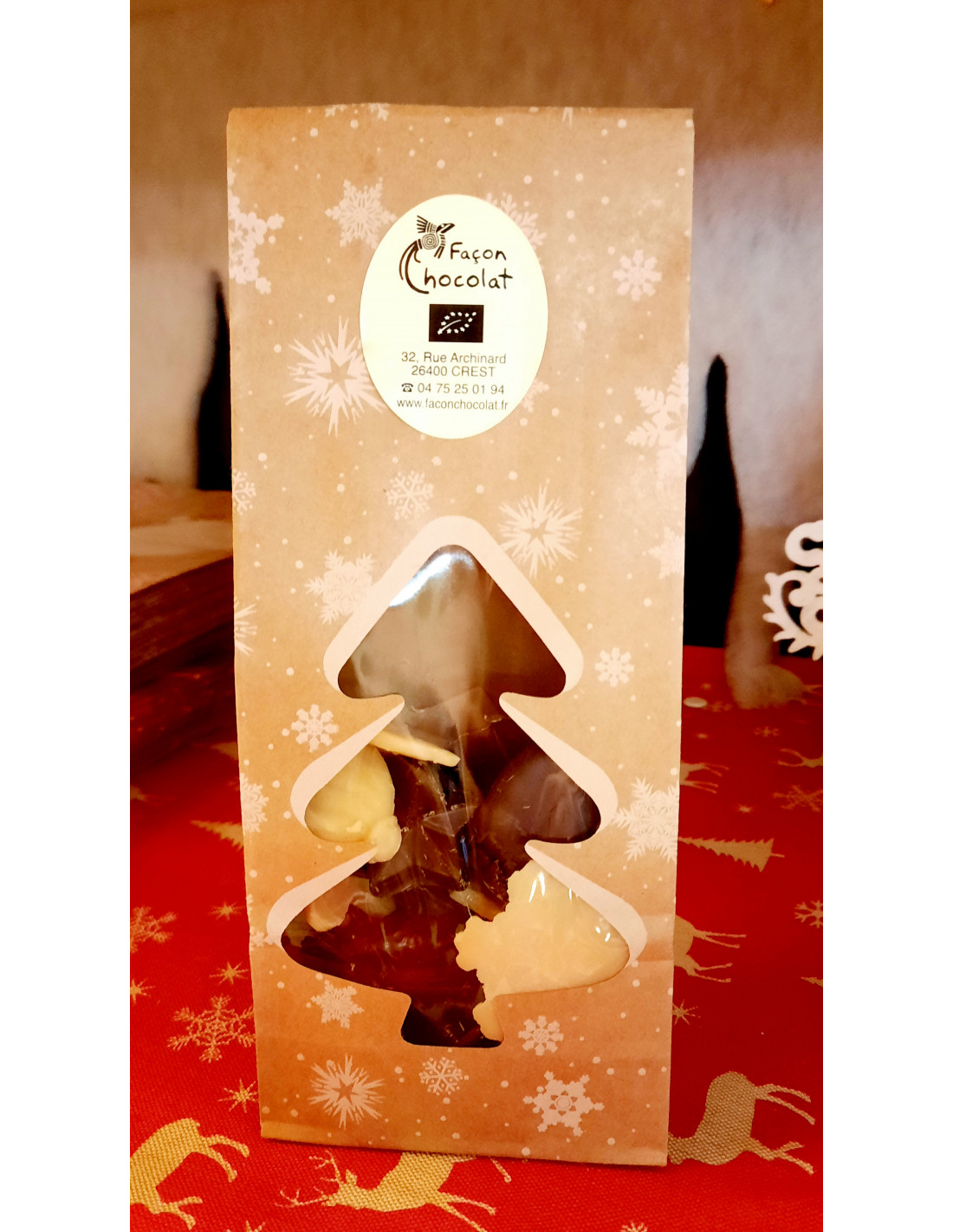 Assortiment Friture Noël en Chocolat Noir 1 kg Coulois : achat, vente -  Cuisine Addict
