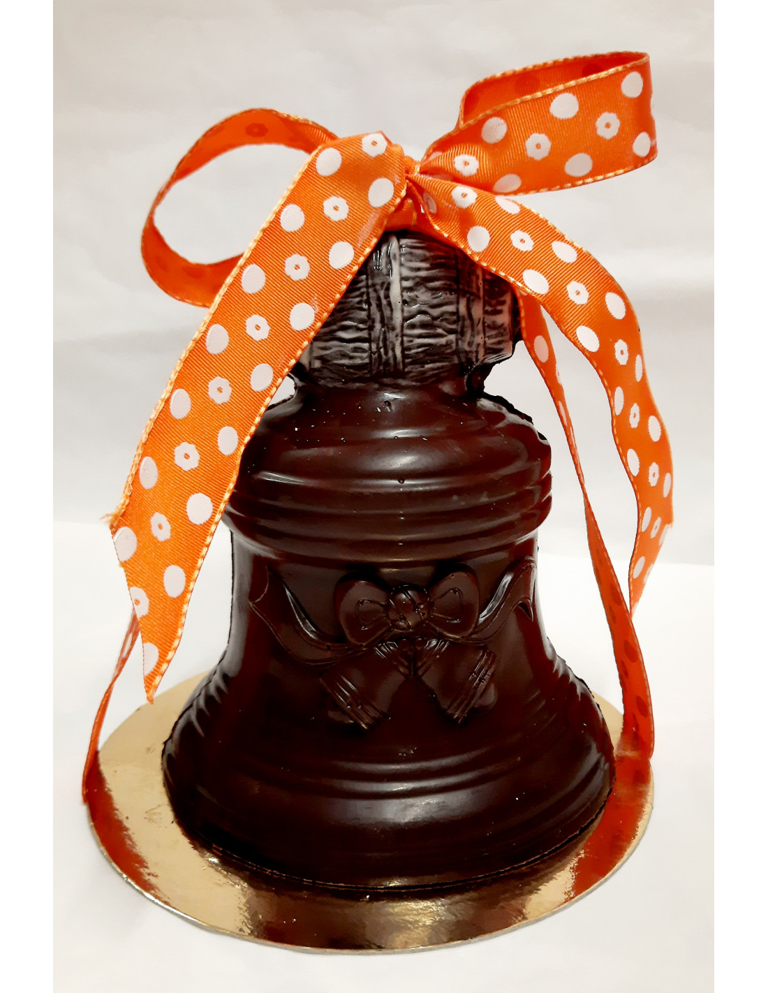 Grosse cloche garnie Chocolat noir- 300 g