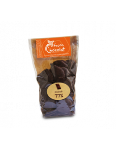 Palet Chocolat Noir Bio 77% cacao nature